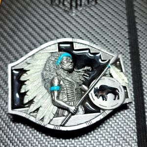 Arroyo Grande Big Chief Belt Buckle